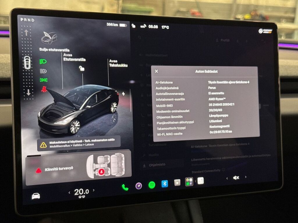 Tesla Model 3 2025 Musta