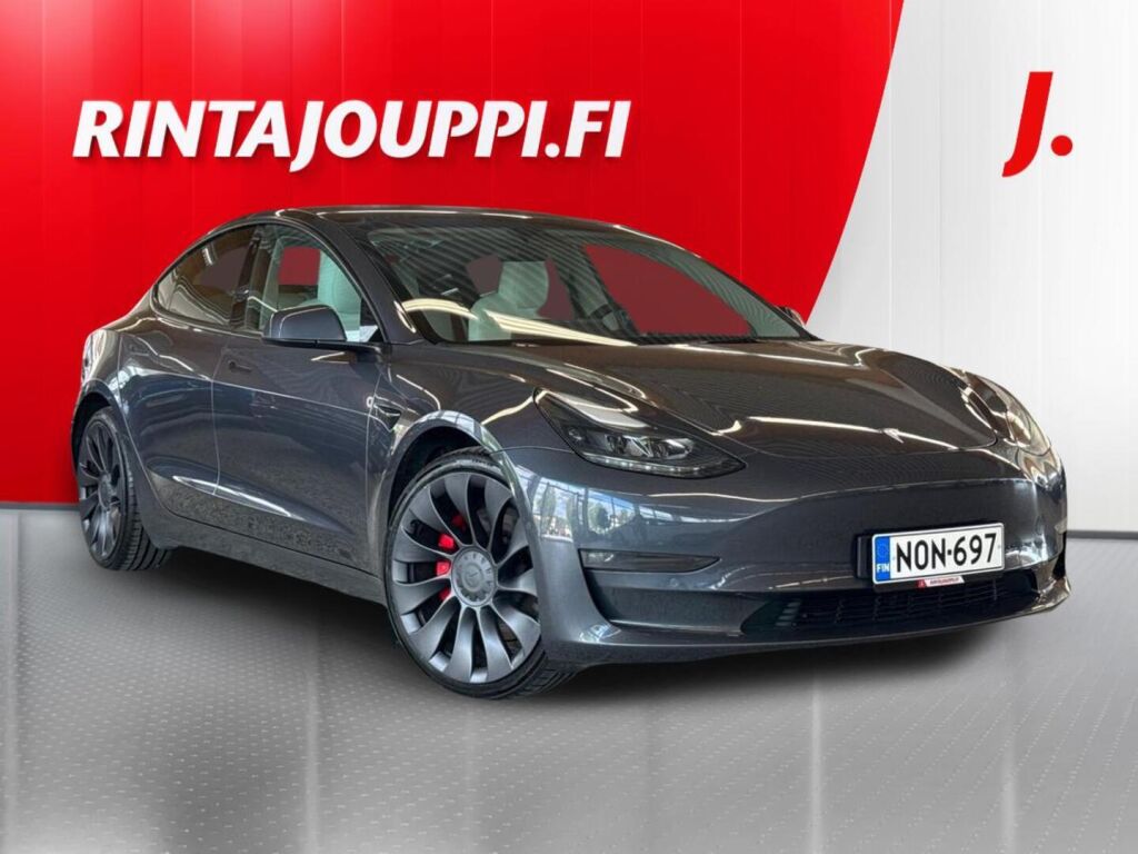Tesla Model 3 2022 Harmaa
