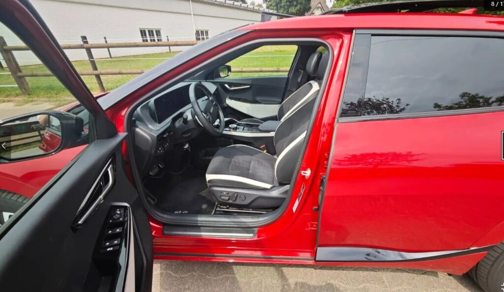 Kia EV6 2023 met.punainen