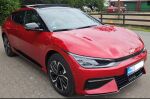Kia EV6 2023 met.punainen
