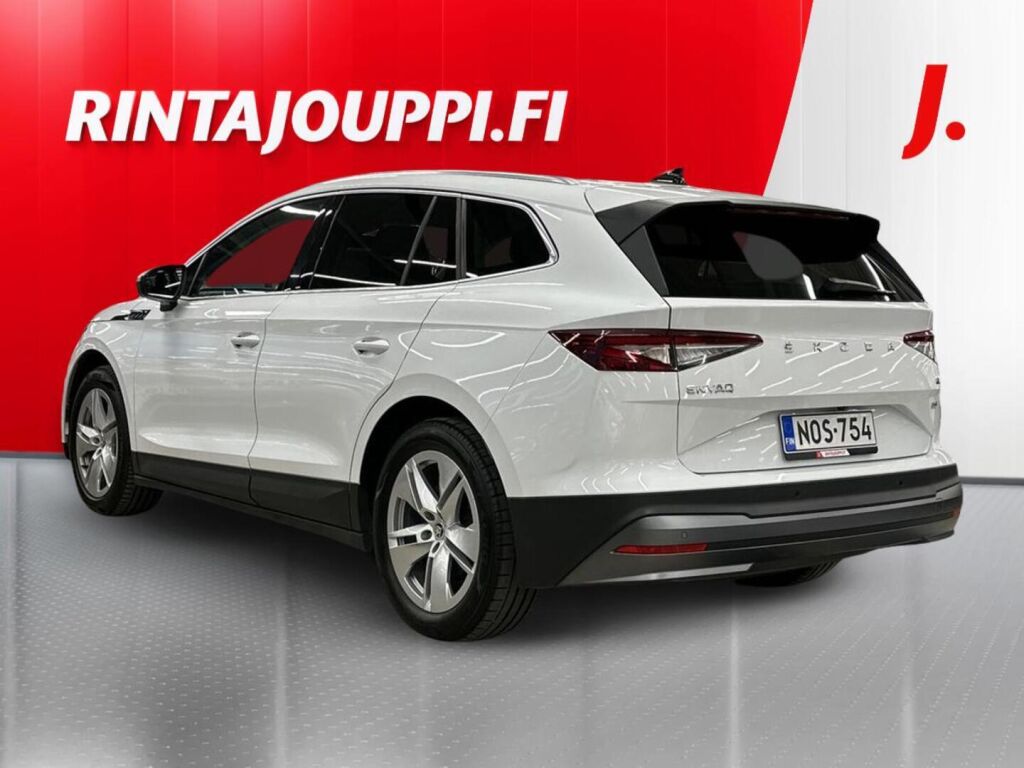 Skoda Enyaq 2022 Valkoinen (Moon White Metallic)
