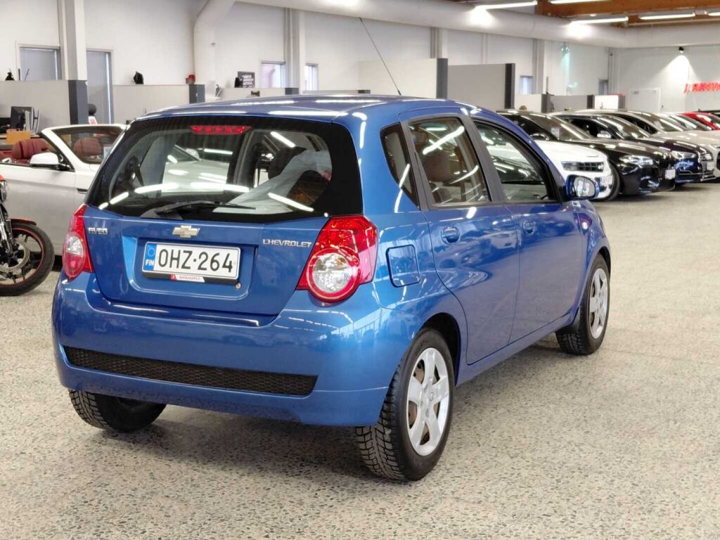 Chevrolet Aveo 2009 Sininen