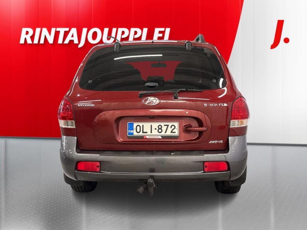 Hyundai Santa Fe 2006 Punainen