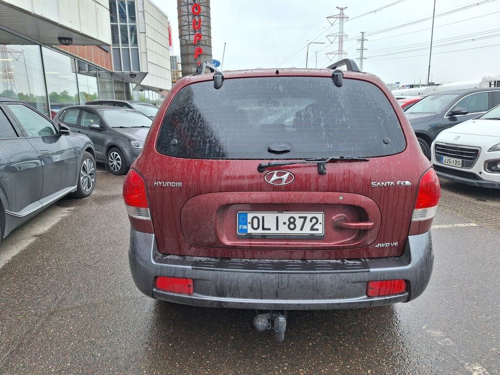 Hyundai Santa Fe 2006 Punainen