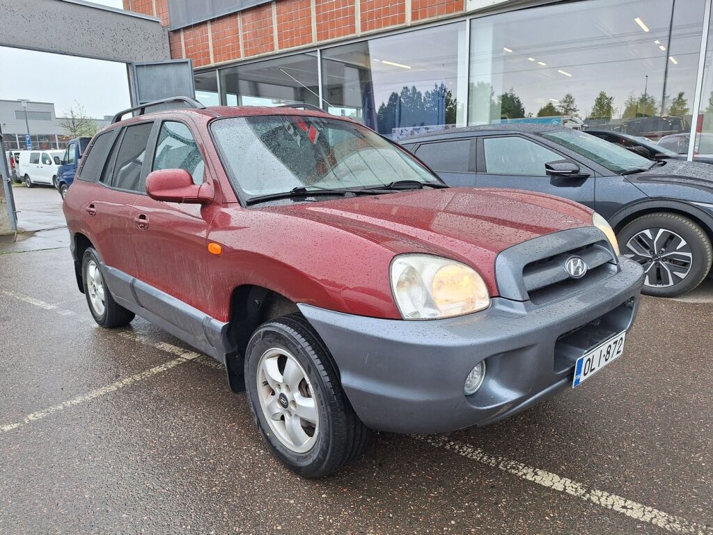 Hyundai Santa Fe 2006 Punainen
