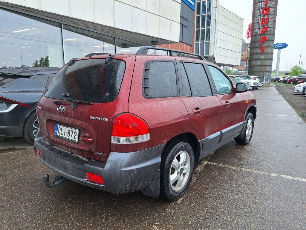 Hyundai Santa Fe 2006 Punainen
