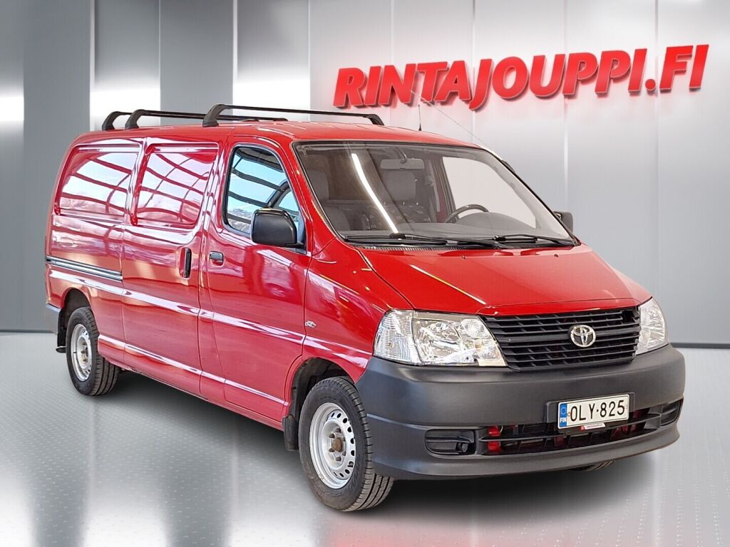 Toyota Hiace 2006 Punainen