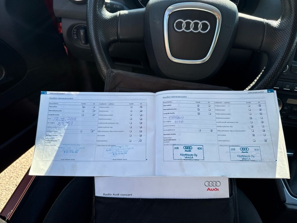 Audi A3 2007 Punainen