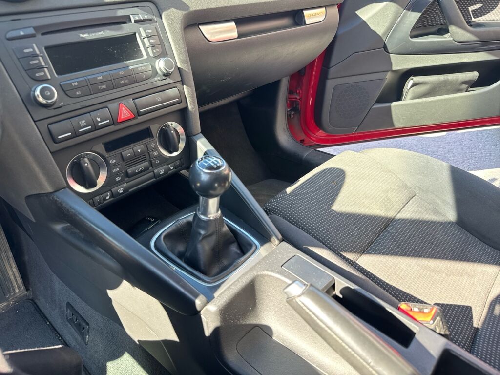 Audi A3 2007 Punainen