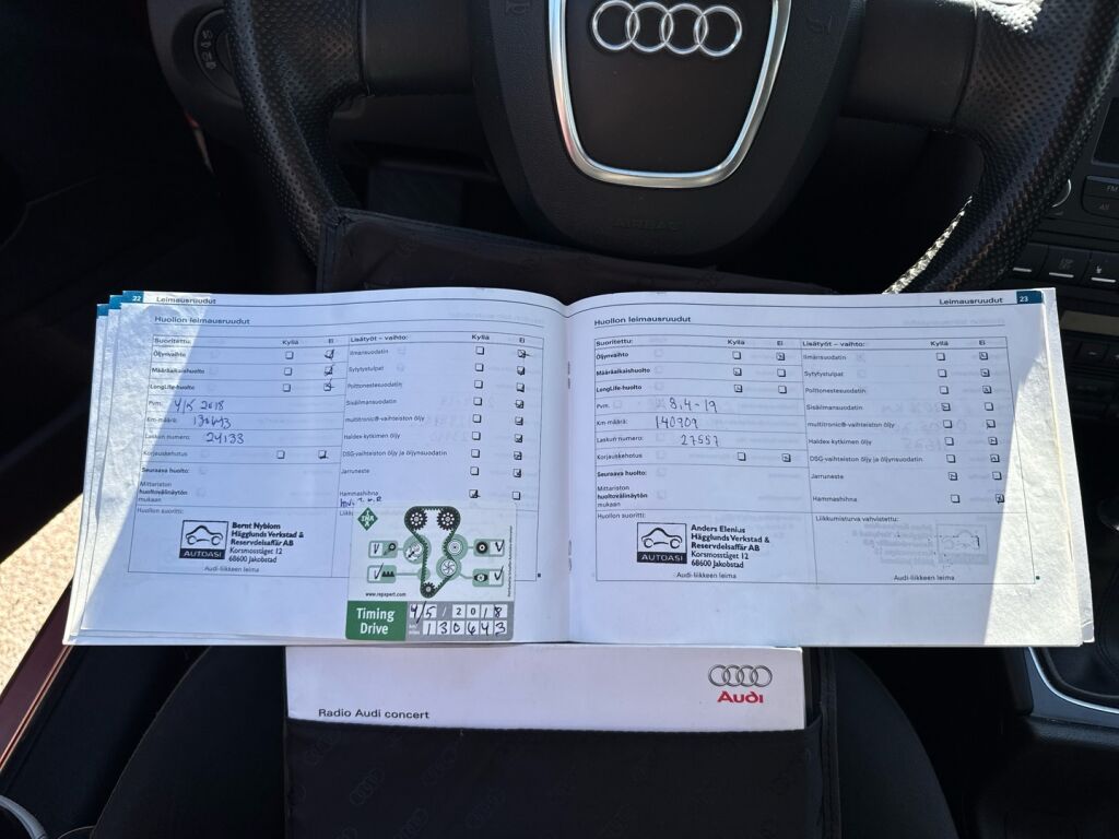 Audi A3 2007 Punainen