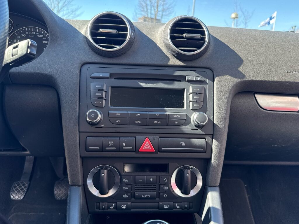 Audi A3 2007 Punainen