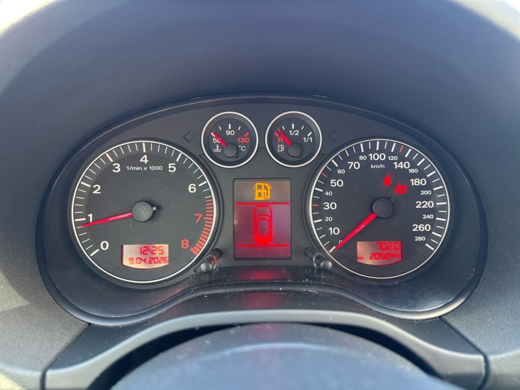 Audi A3 2007 Punainen