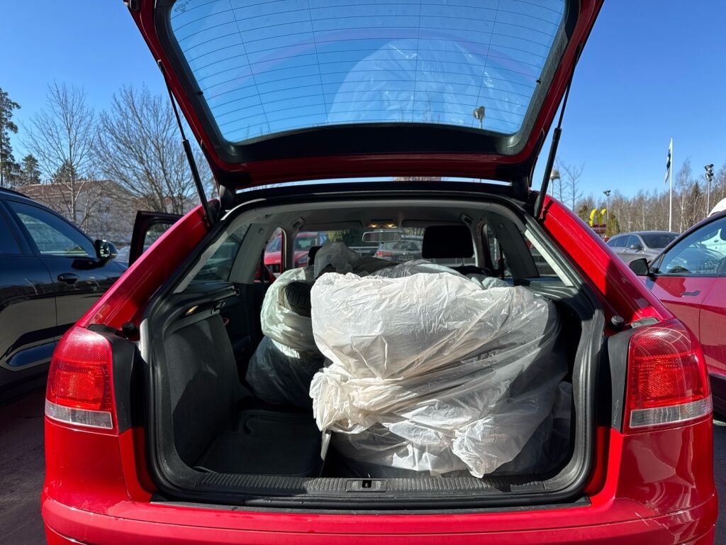 Audi A3 2007 Punainen