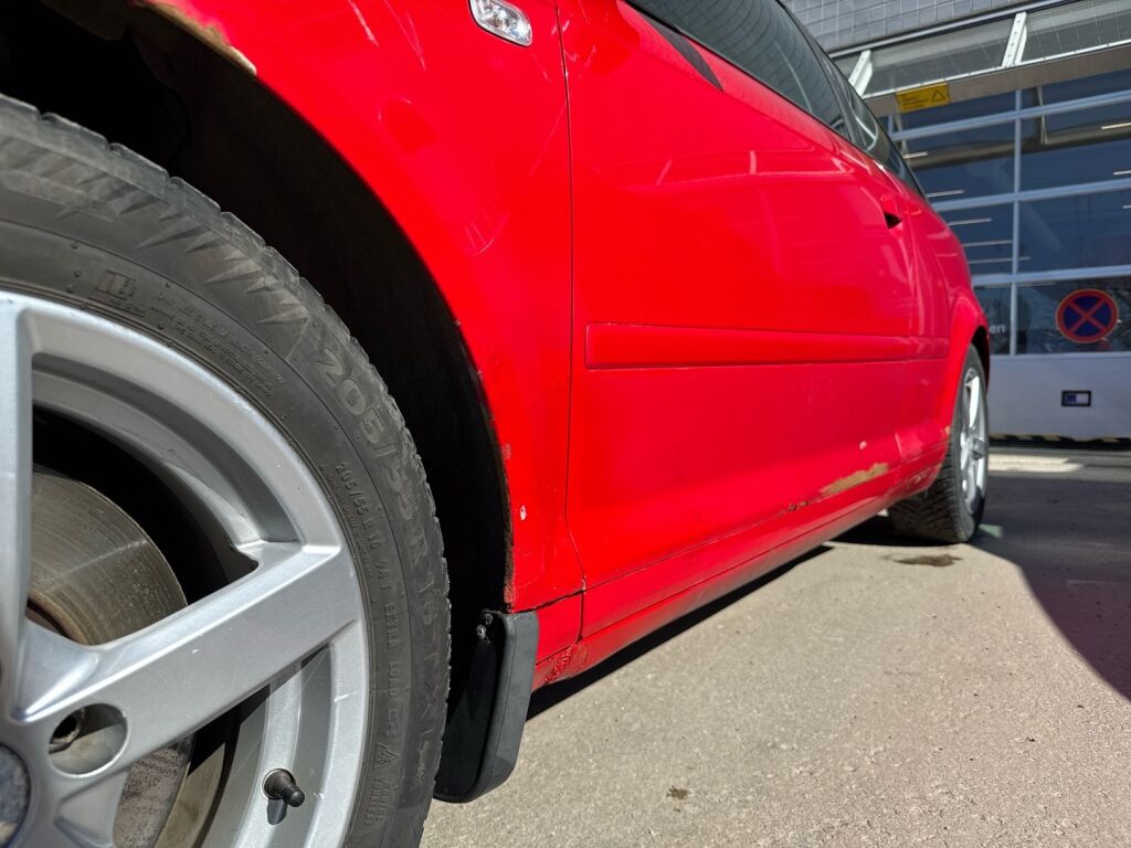 Audi A3 2007 Punainen