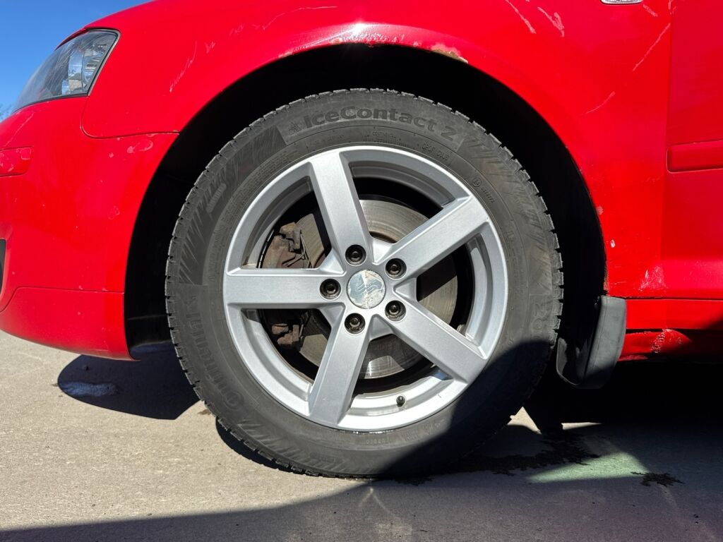 Audi A3 2007 Punainen