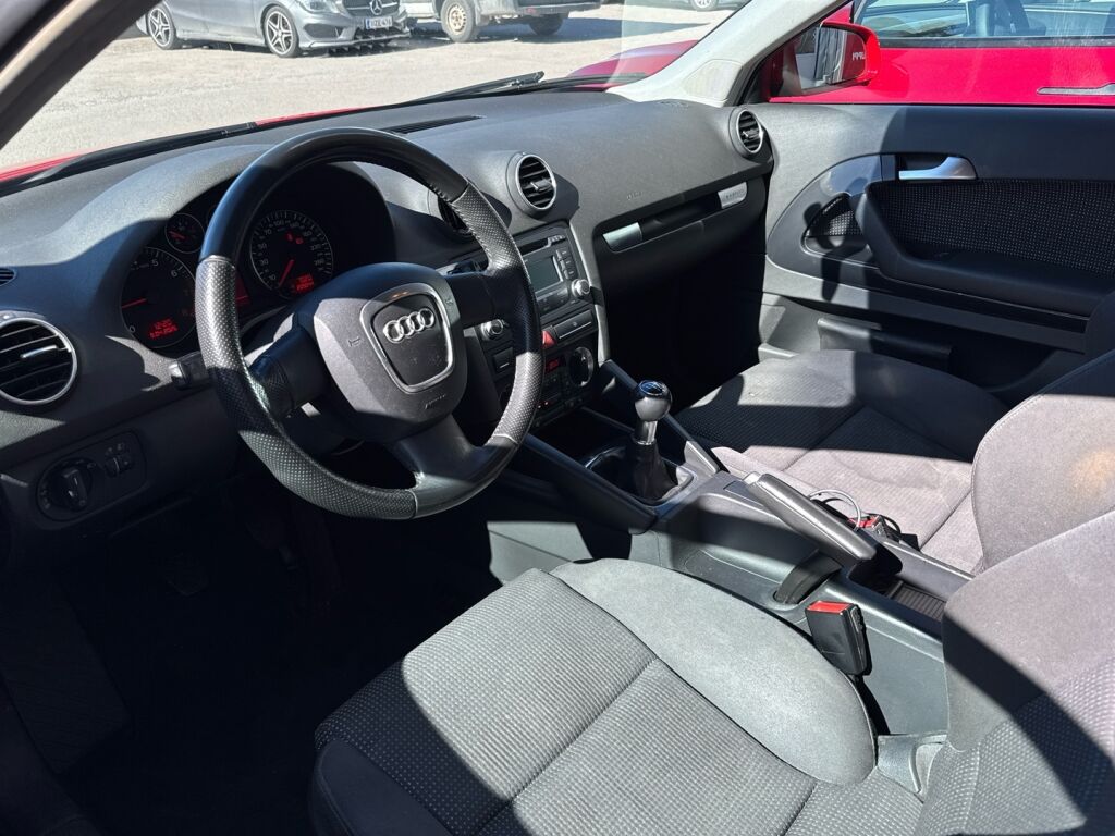 Audi A3 2007 Punainen