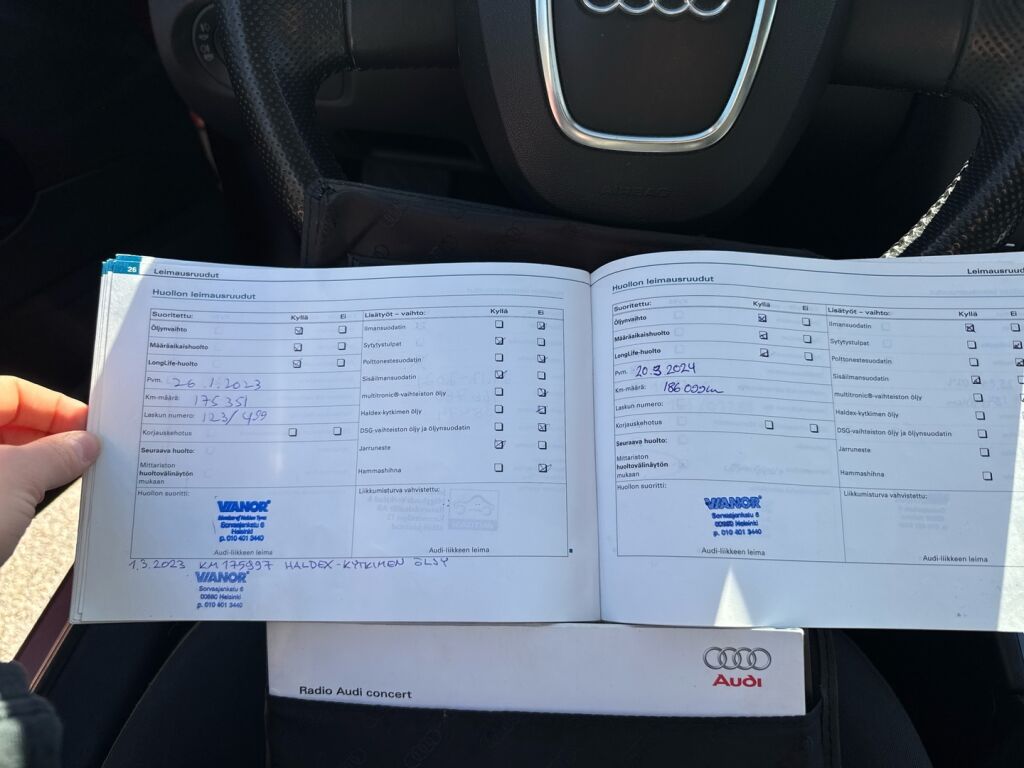 Audi A3 2007 Punainen