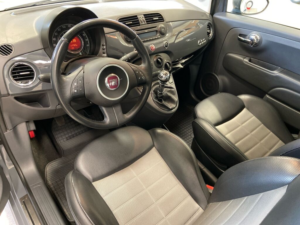 Fiat 500 2012 Harmaa