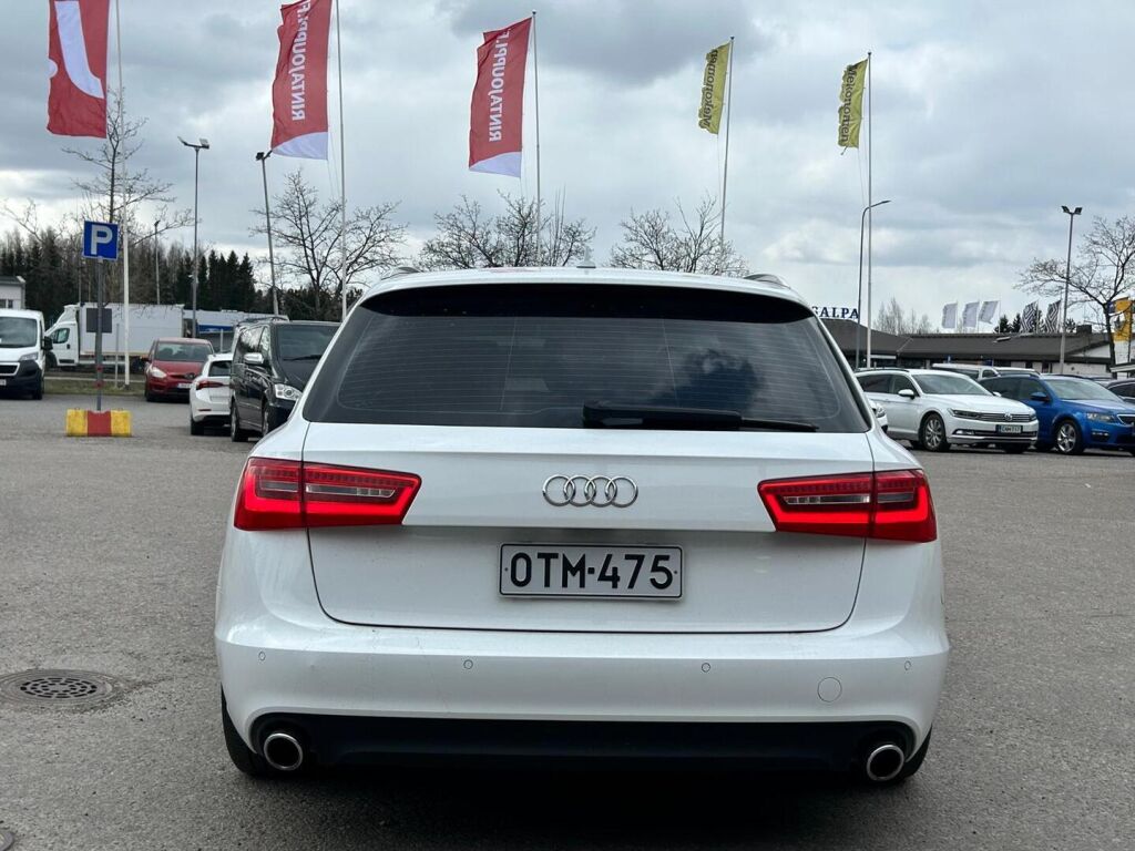Audi A6 2012 Valkoinen
