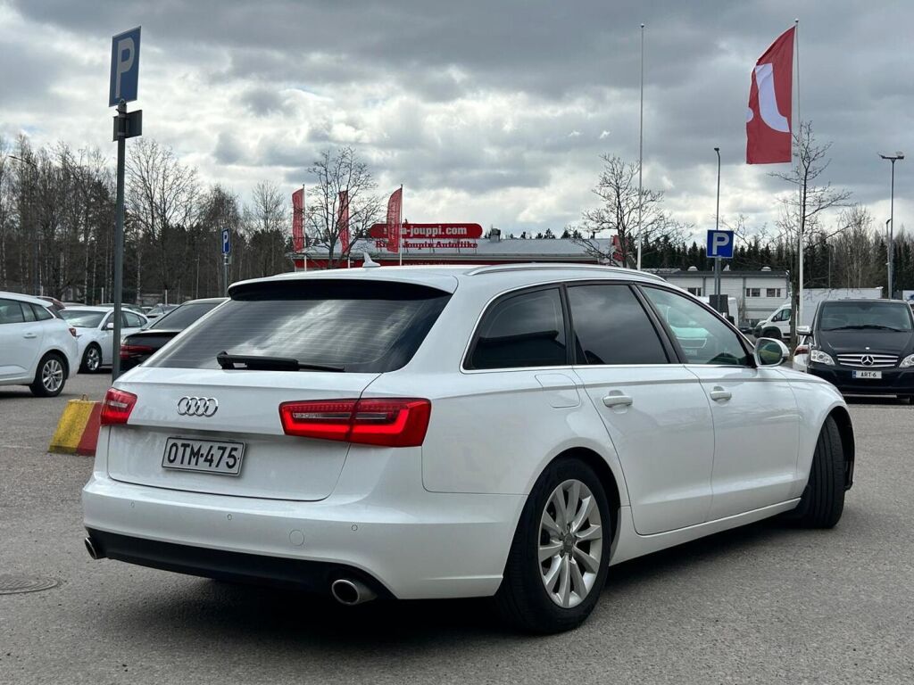 Audi A6 2012 Valkoinen