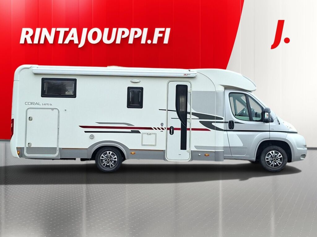 Adria CORAL PLUS 670 SL 2013 Valkoinen