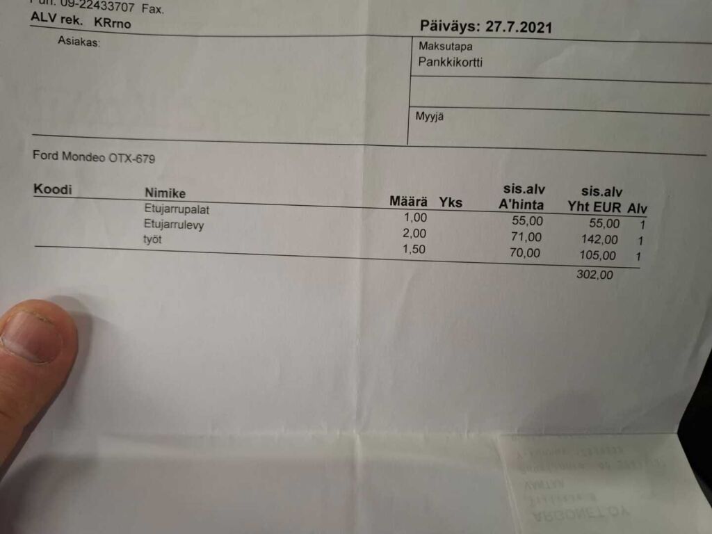 Ford Mondeo 2013 Ruskea (beige)