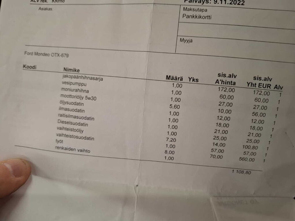 Ford Mondeo 2013 Ruskea (beige)