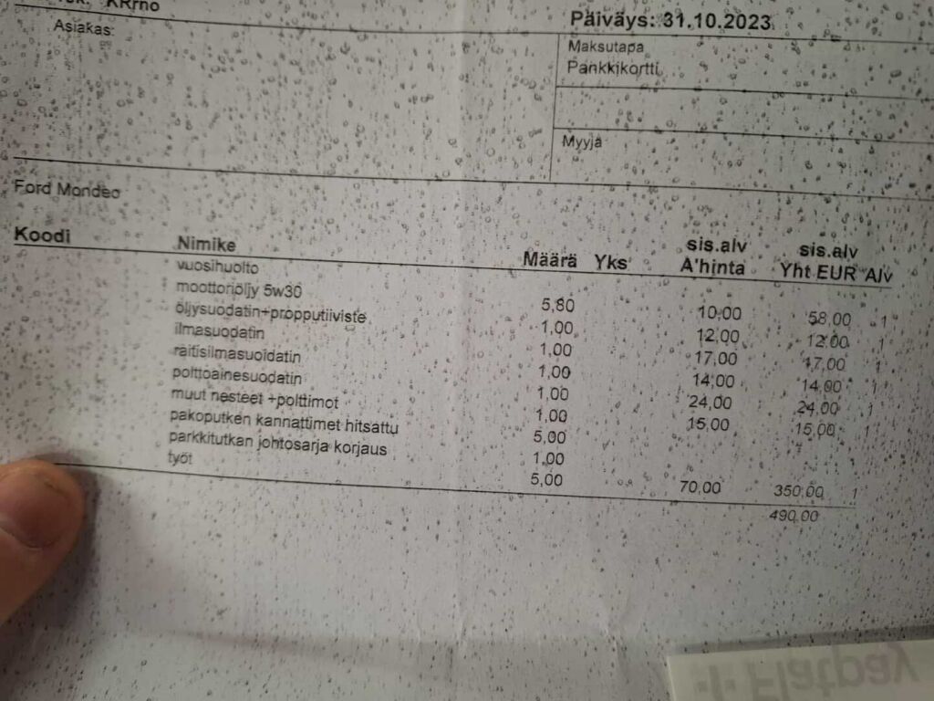 Ford Mondeo 2013 Ruskea (beige)