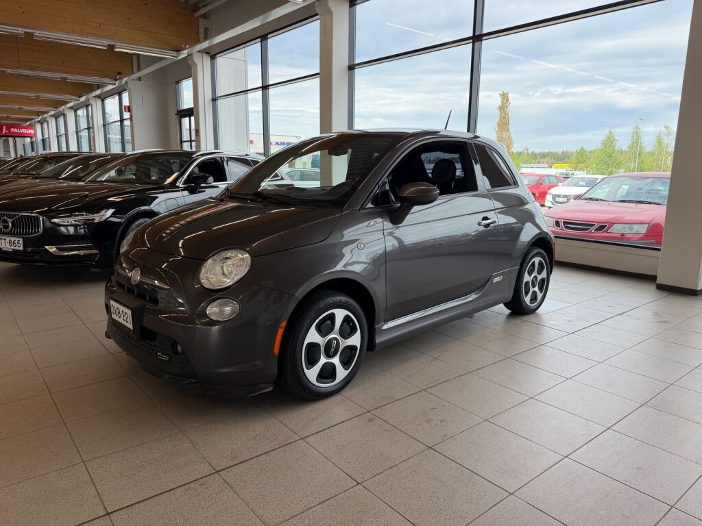 Fiat 500 2015 Musta