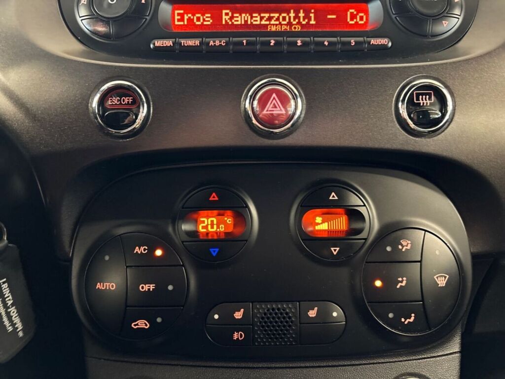 Fiat 500 2015 Musta