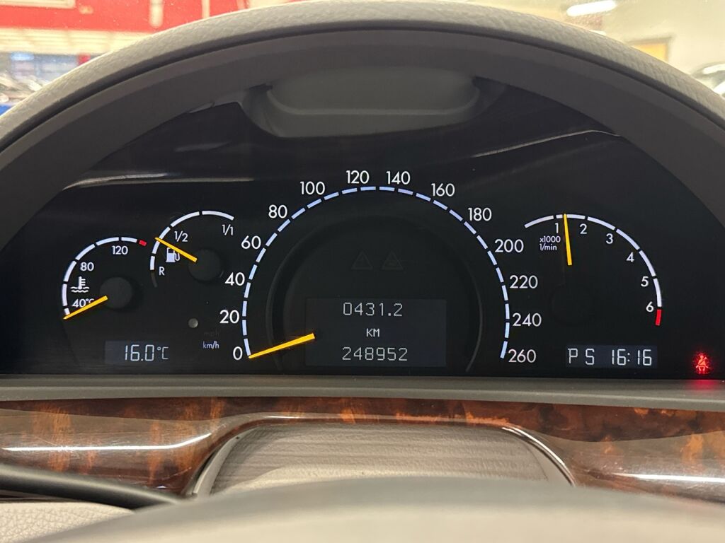 Mercedes-Benz S 2002 Sininen