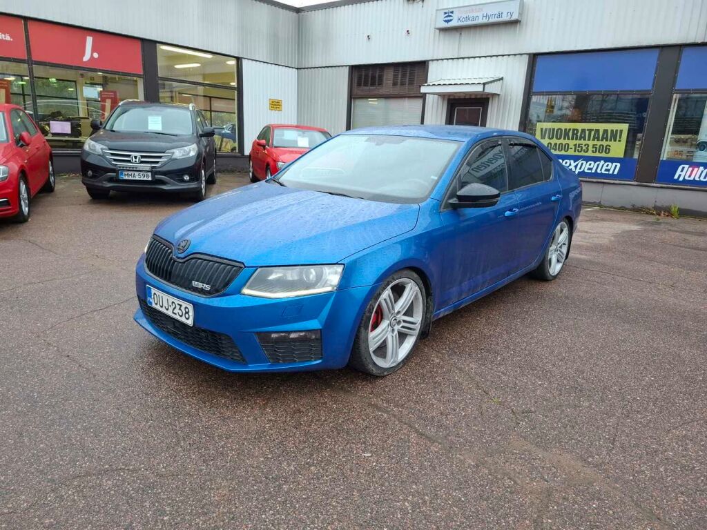 Skoda Octavia 2013 Sininen