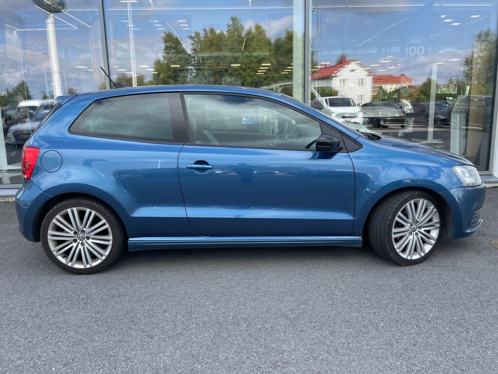 Volkswagen Polo 2014 Sininen