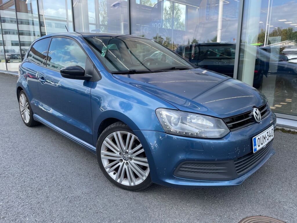 Volkswagen Polo 2014 Sininen