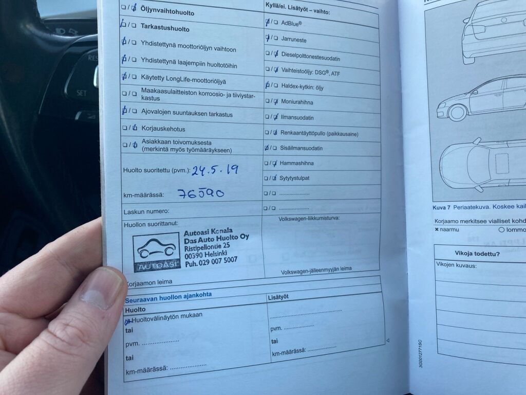 Volkswagen Passat 2016 Valkoinen