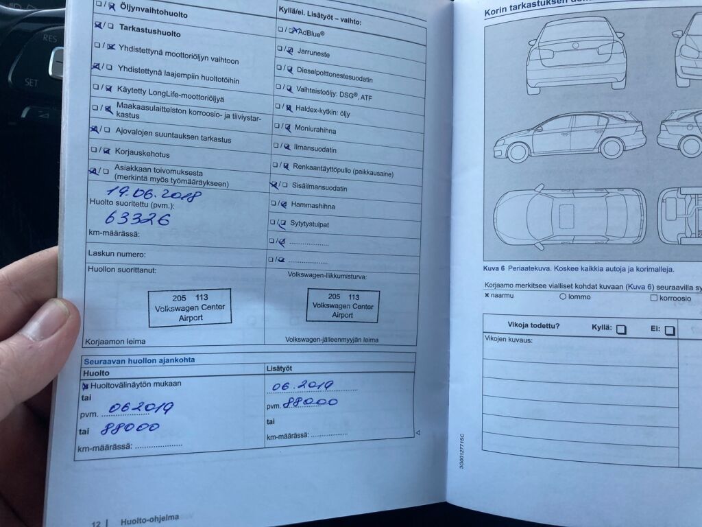 Volkswagen Passat 2016 Valkoinen