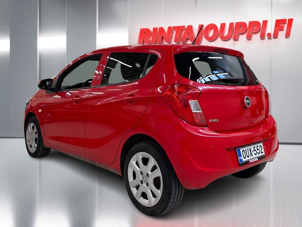 Opel Karl 2015 Punainen
