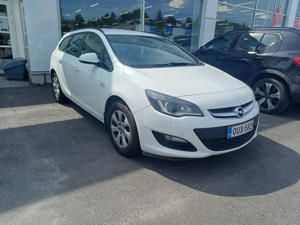 Opel Astra 2015 Valkoinen