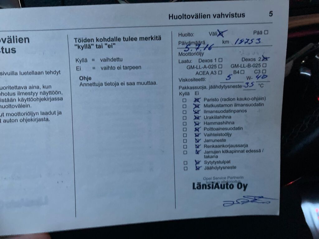 Opel Mokka 2015 Valkoinen