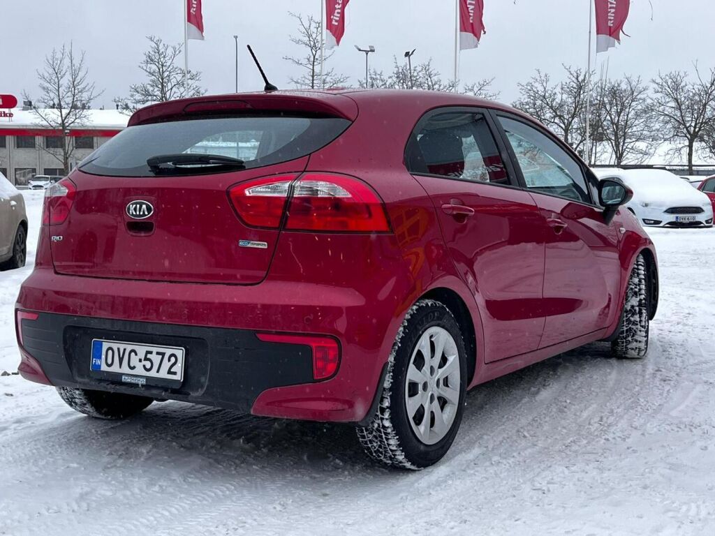 Kia Rio 2016 Punainen