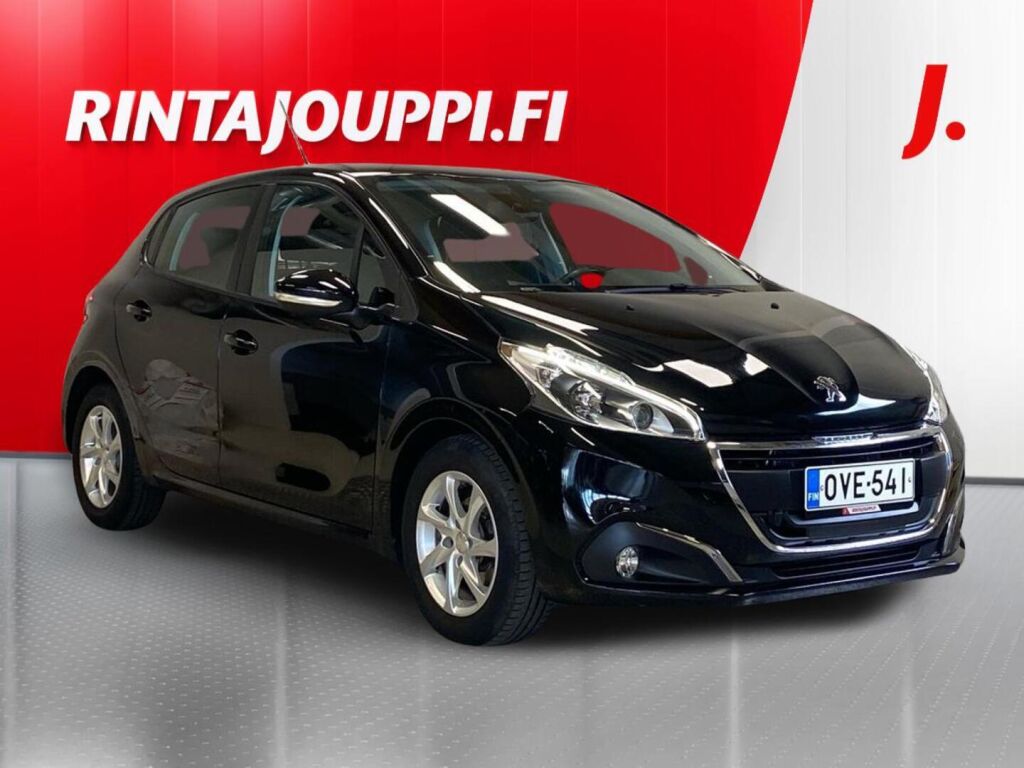 Peugeot 208 2016 Musta