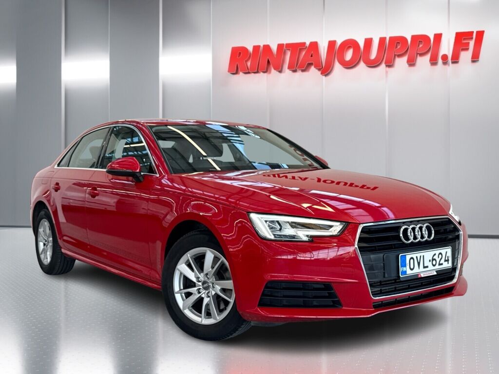 Audi A4 2016 Punainen