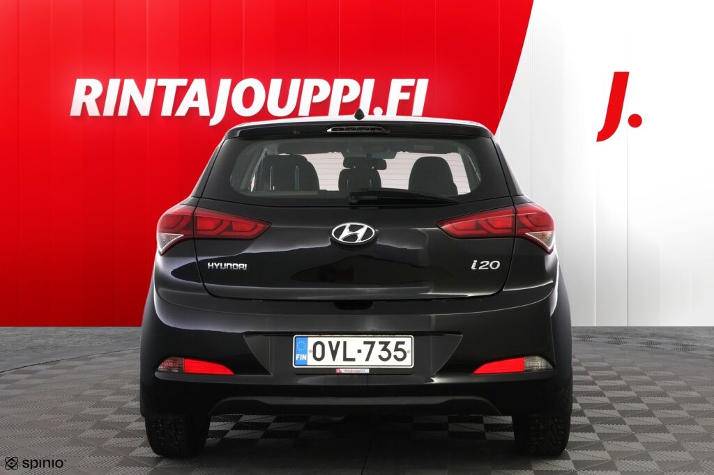 Hyundai i20 5d 2016 Musta