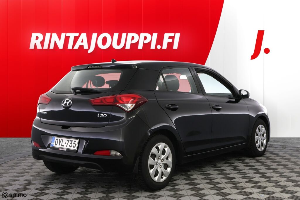 Hyundai i20 5d 2016 Musta