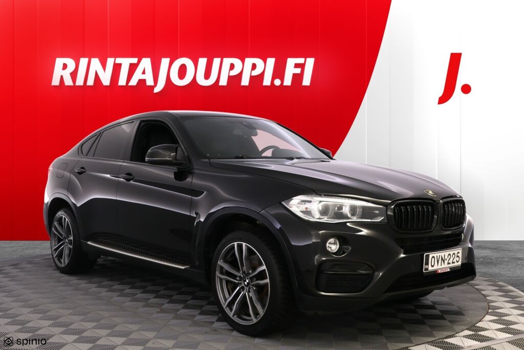 BMW X6 2015 Musta