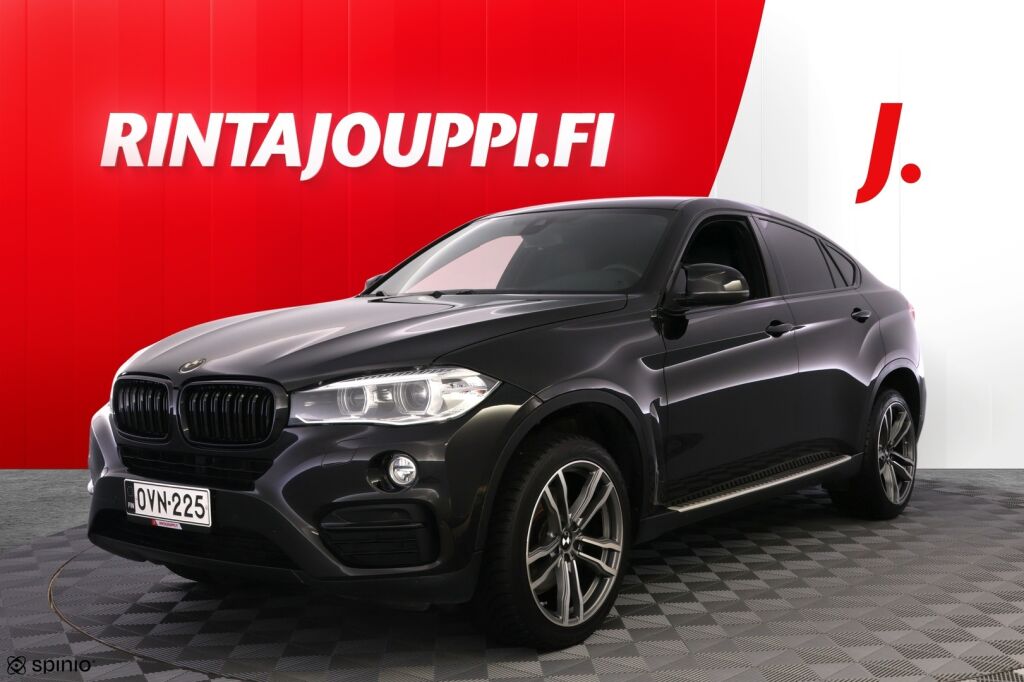 BMW X6 2015 Musta