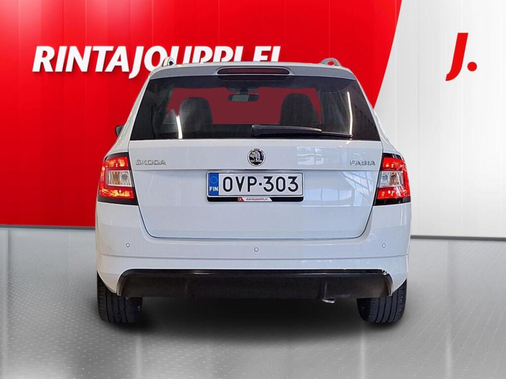 Skoda Fabia 2017 Valkoinen