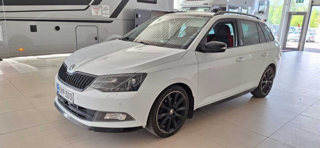 Skoda Fabia 2017 Valkoinen