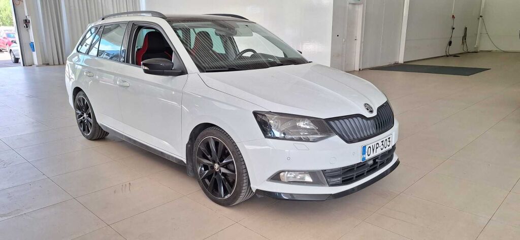 Skoda Fabia 2017 Valkoinen