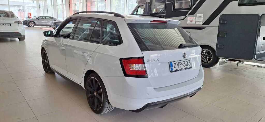 Skoda Fabia 2017 Valkoinen